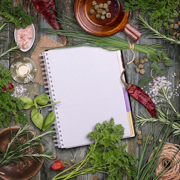 Książka z przepisami